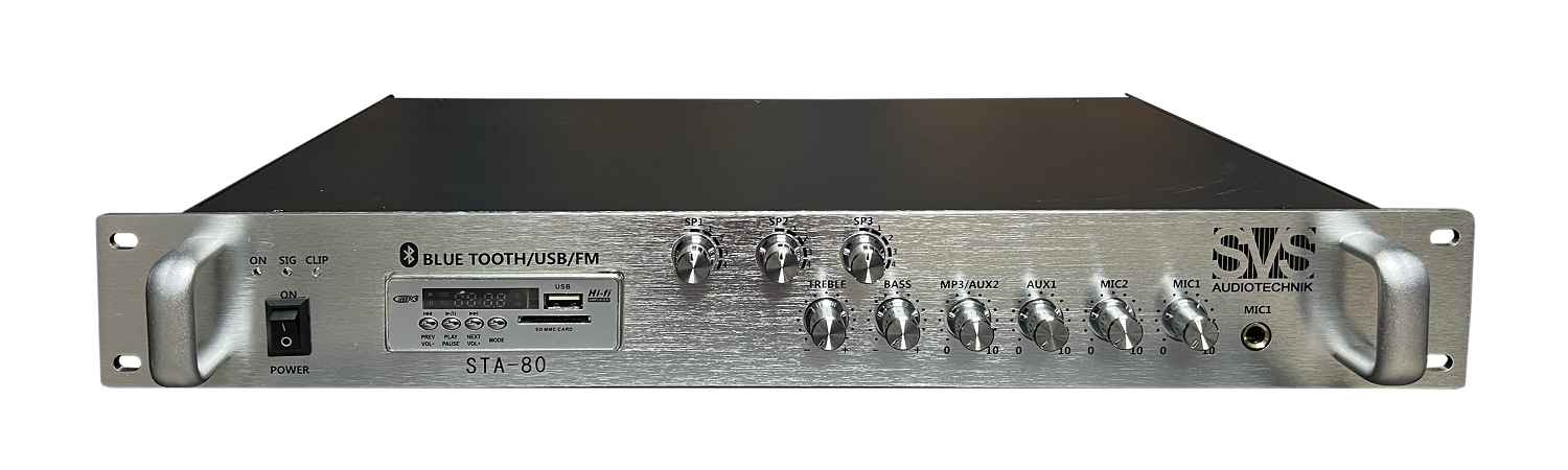 SVS Audiotechnik STA-80 Микшер-усилитель для систем Public Address в Щелково