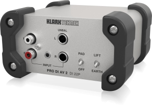 Klark Teknik DI 22P пассивный стерео директ-бокс в Щелково